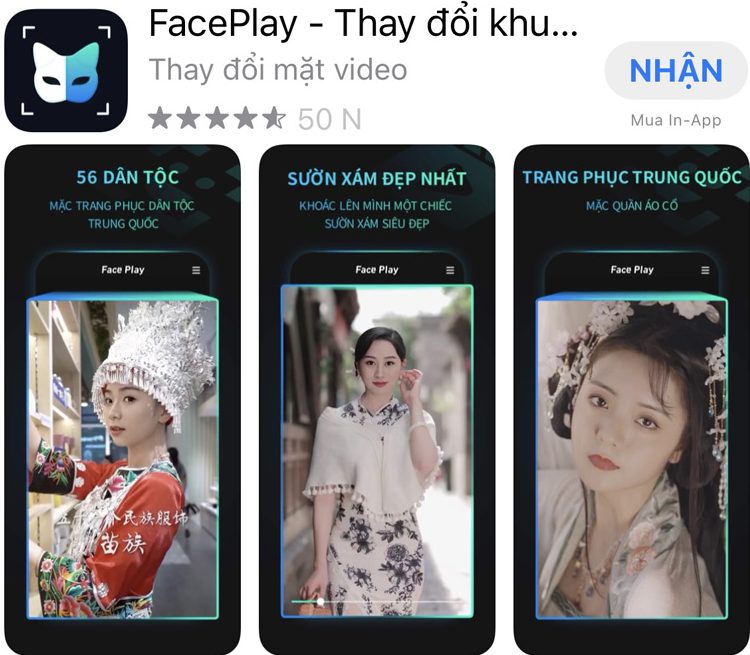 Đồng ý các điều khoản bảo mật của FacePlay là sự đánh đổi, cung cấp dữ liệu cá nhân