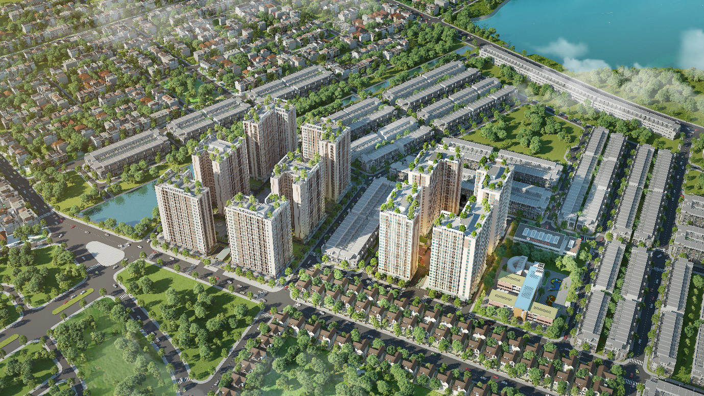 Dự án chung cư nhà ở xã hội thuộc khu đô thị xanh Bàu Tràm Lakeside