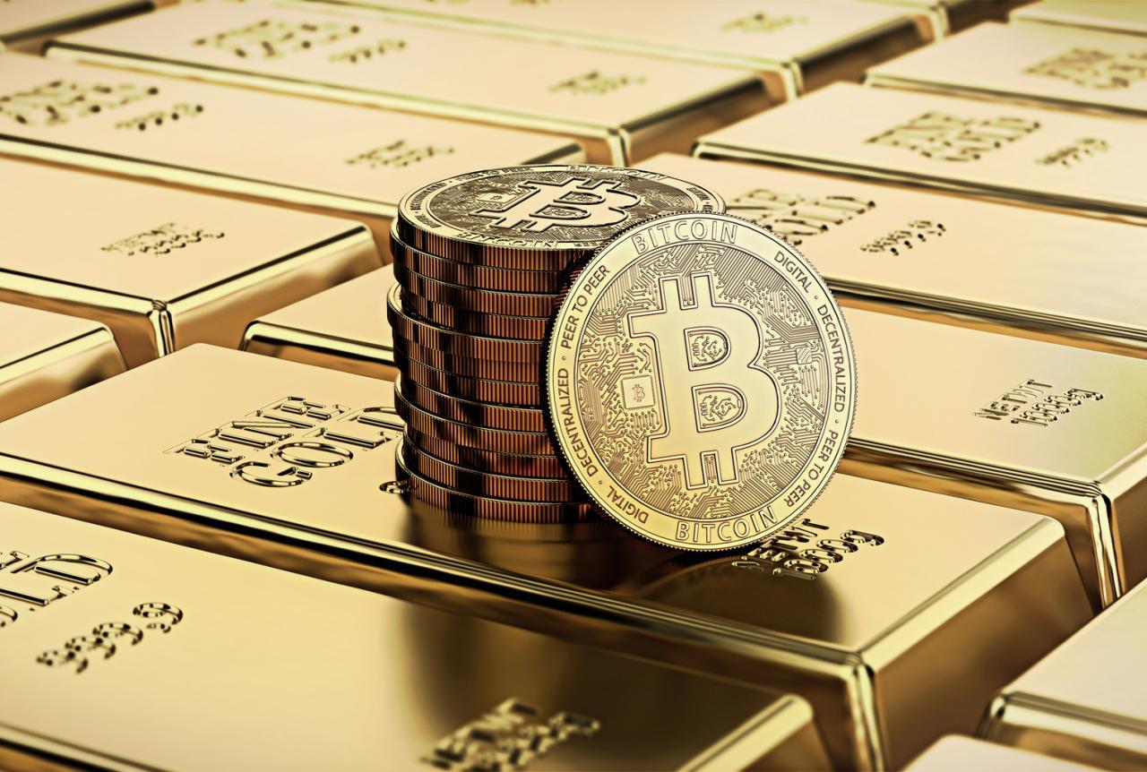 Bitcoin và vàng