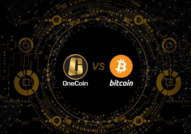 Onecoin và Bitcoin